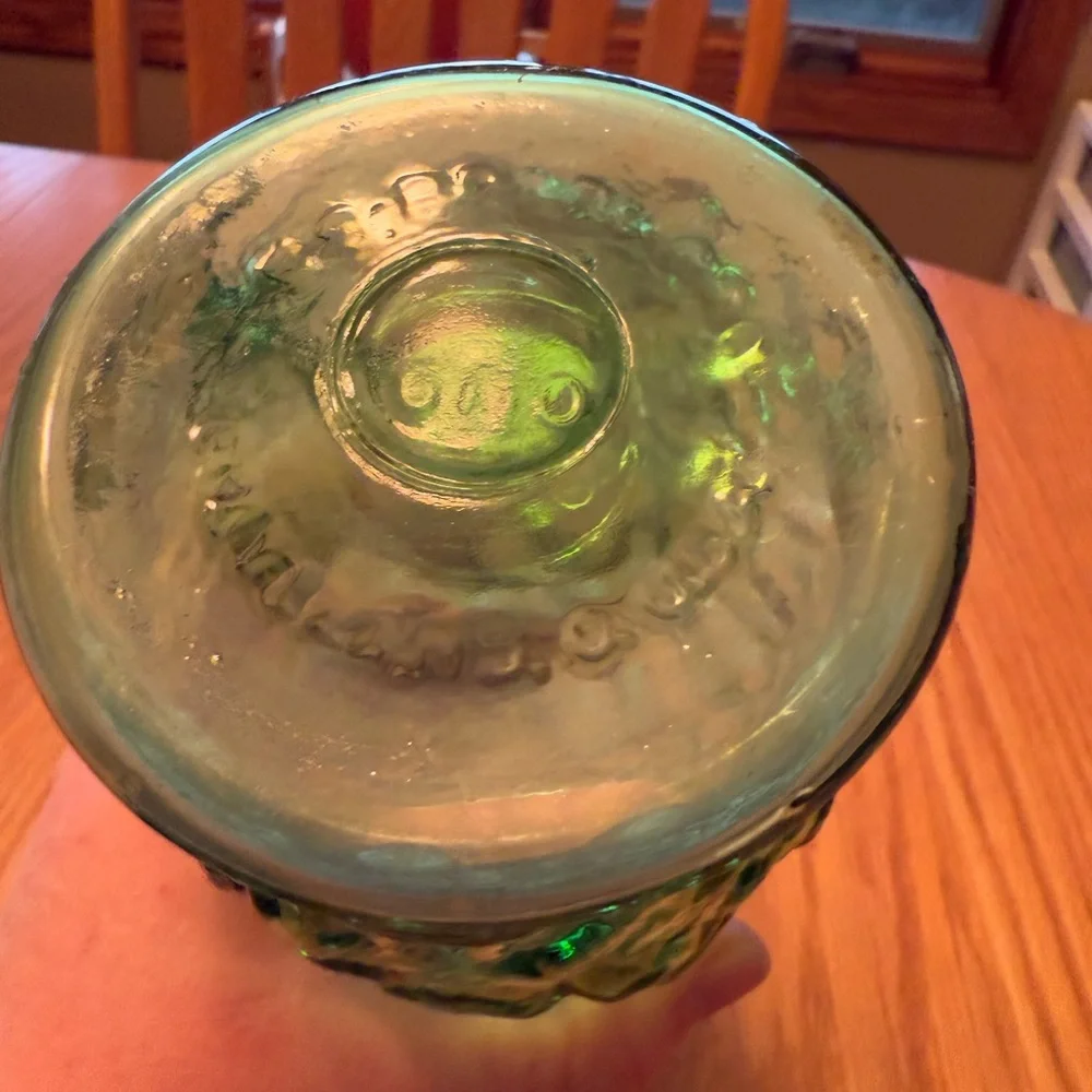 Vintage Green E.O. Brody Vase